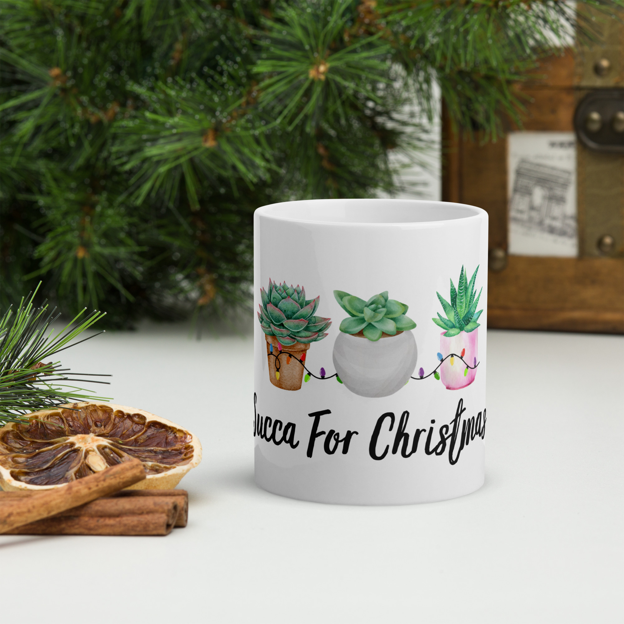 Succa For Christmas Mug